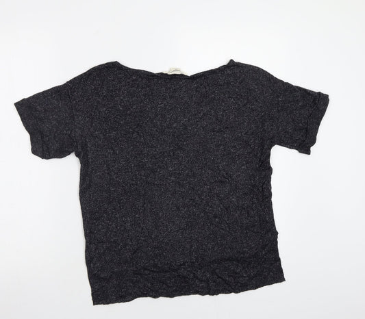 H&M Womens Grey   Basic T-Shirt Size S