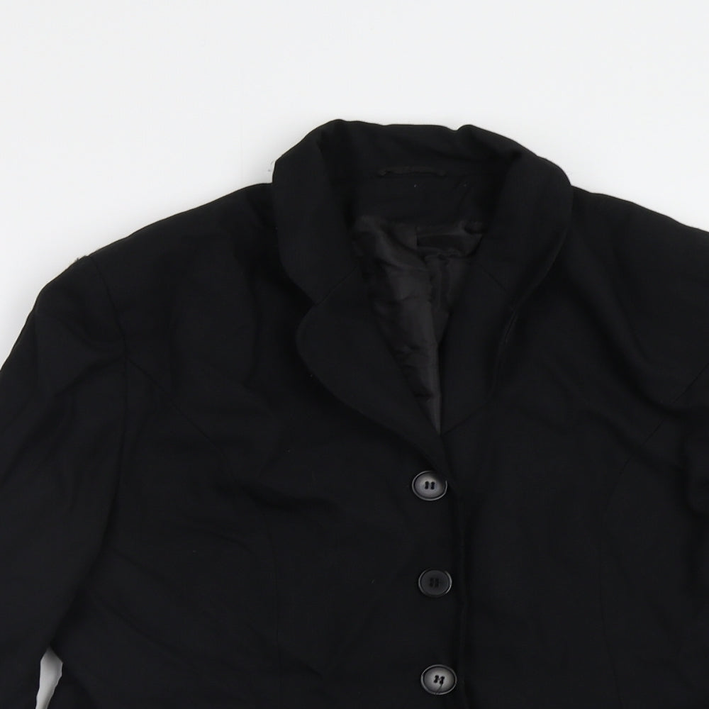 BHS Womens Black   Jacket Blazer Size 16