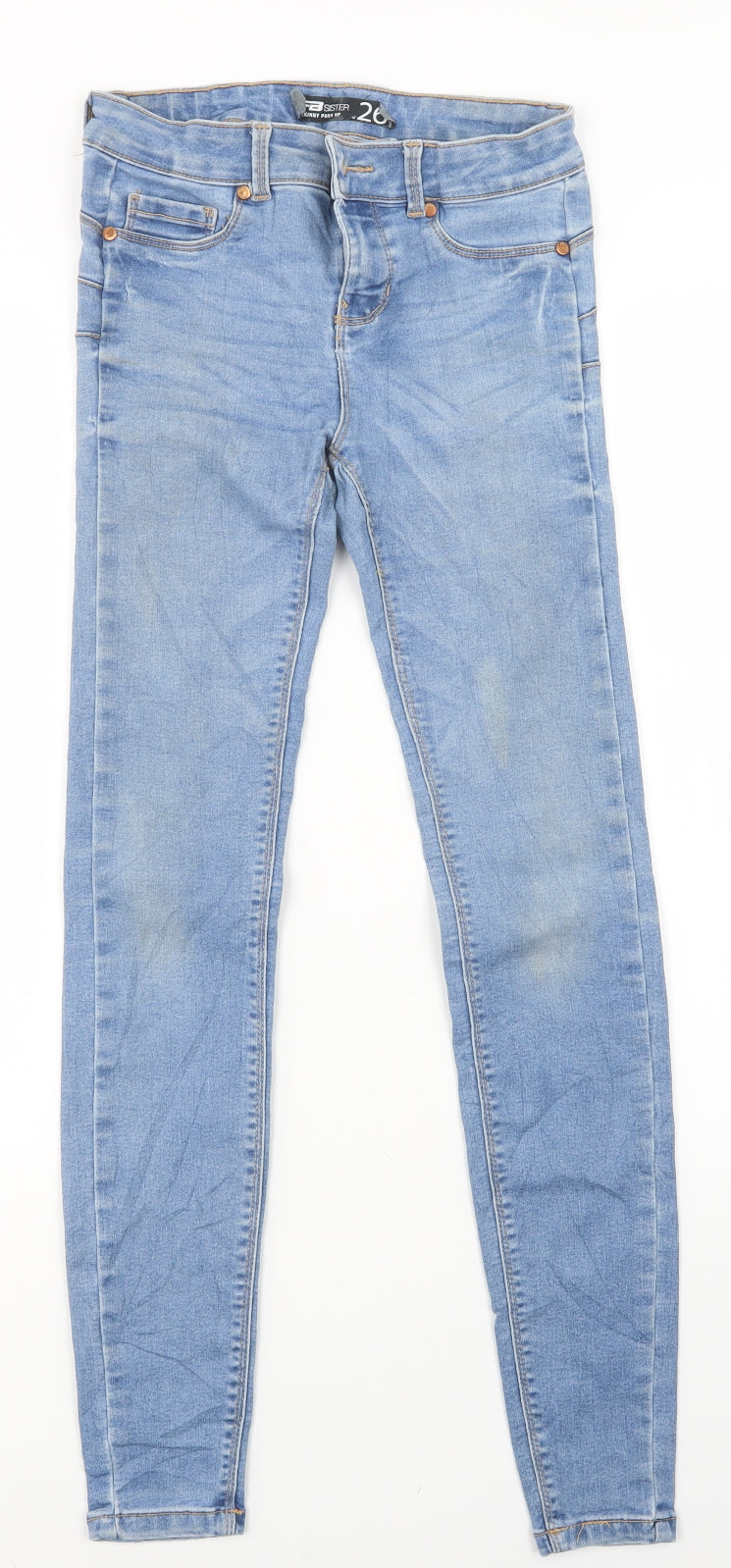 FB Sister Womens Blue   Skinny Jeans Size 26 in L29 in