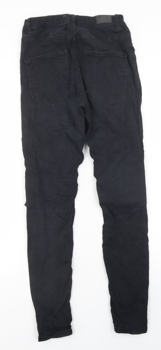 molly Womens Black   Skinny Jeans Size S L27 in