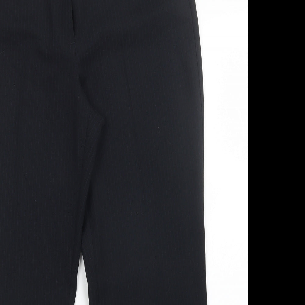 F&F Womens Blue Striped  Trousers  Size 14 L27 in