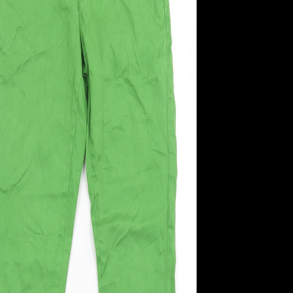 Lindex Womens Green   Straight Jeans Size 8 L28 in