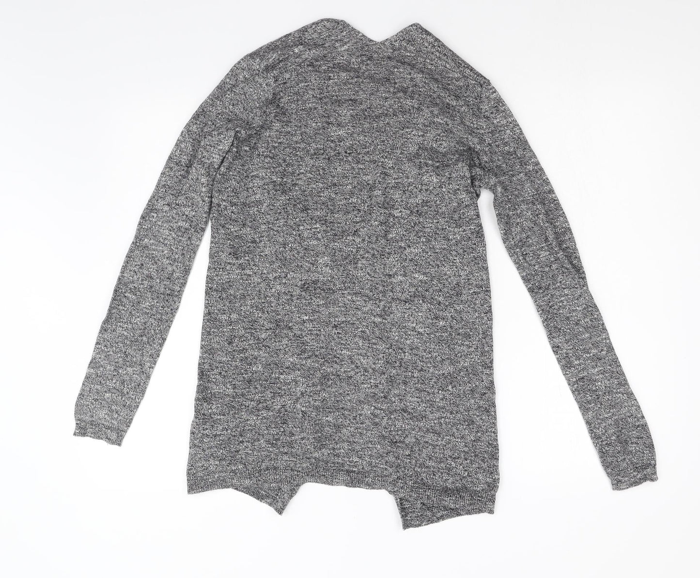 New Look Womens Grey  Knit Cardigan Jumper Size 6