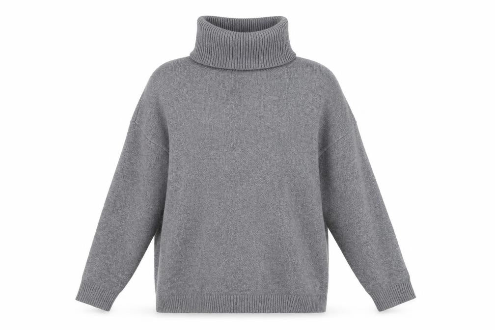Preworn Womens Grey  Knit Pullover Jumper Size M