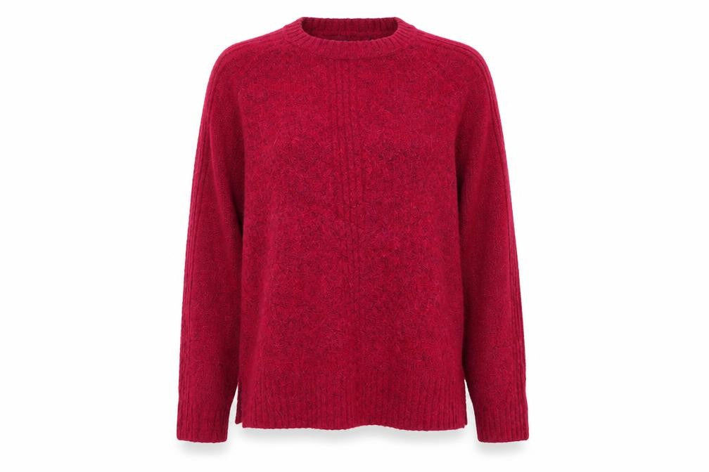 M&S Womens Pink  Knit Pullover Jumper Size L