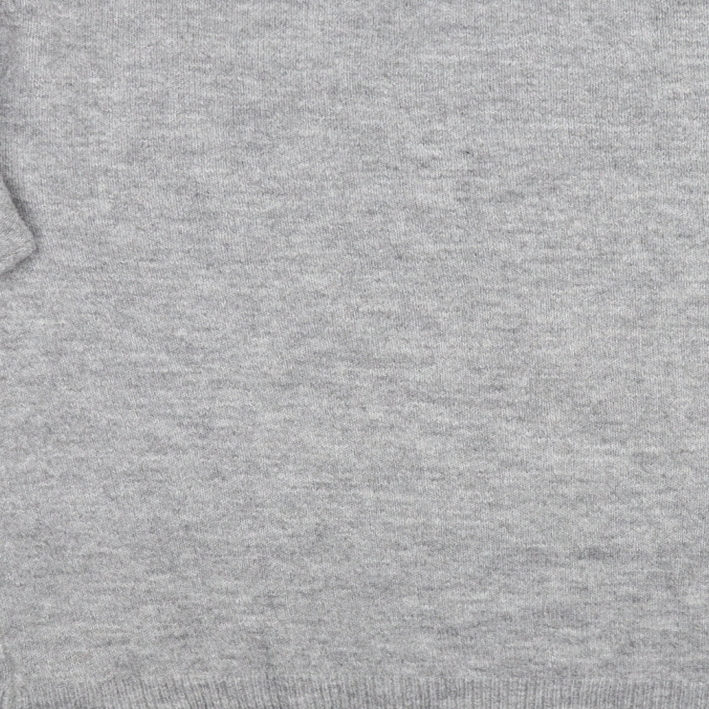 F&F Womens Grey  Knit Pullover Jumper Size 14