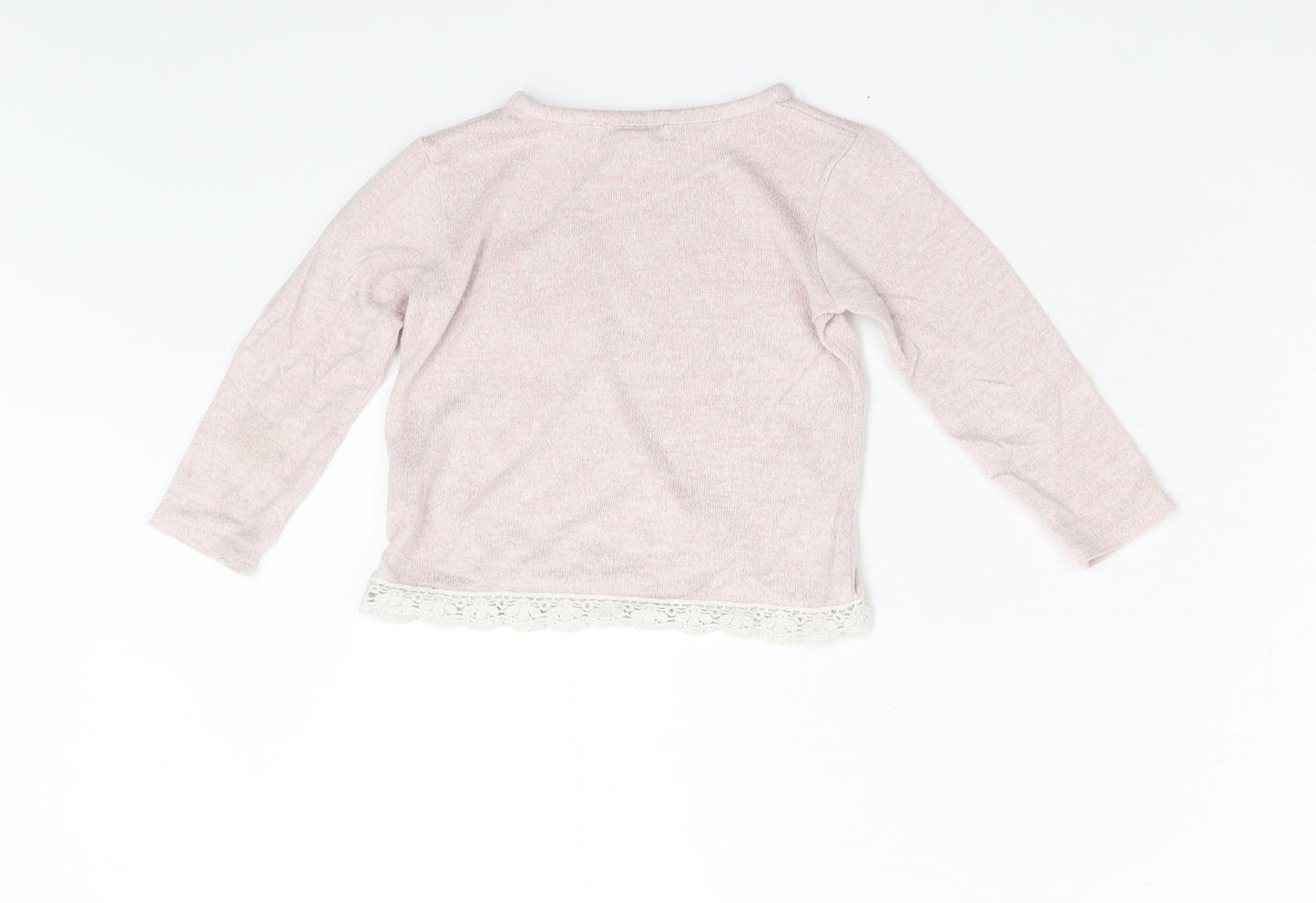 Primark Girls Pink   Basic T-Shirt Size 2-3 Years