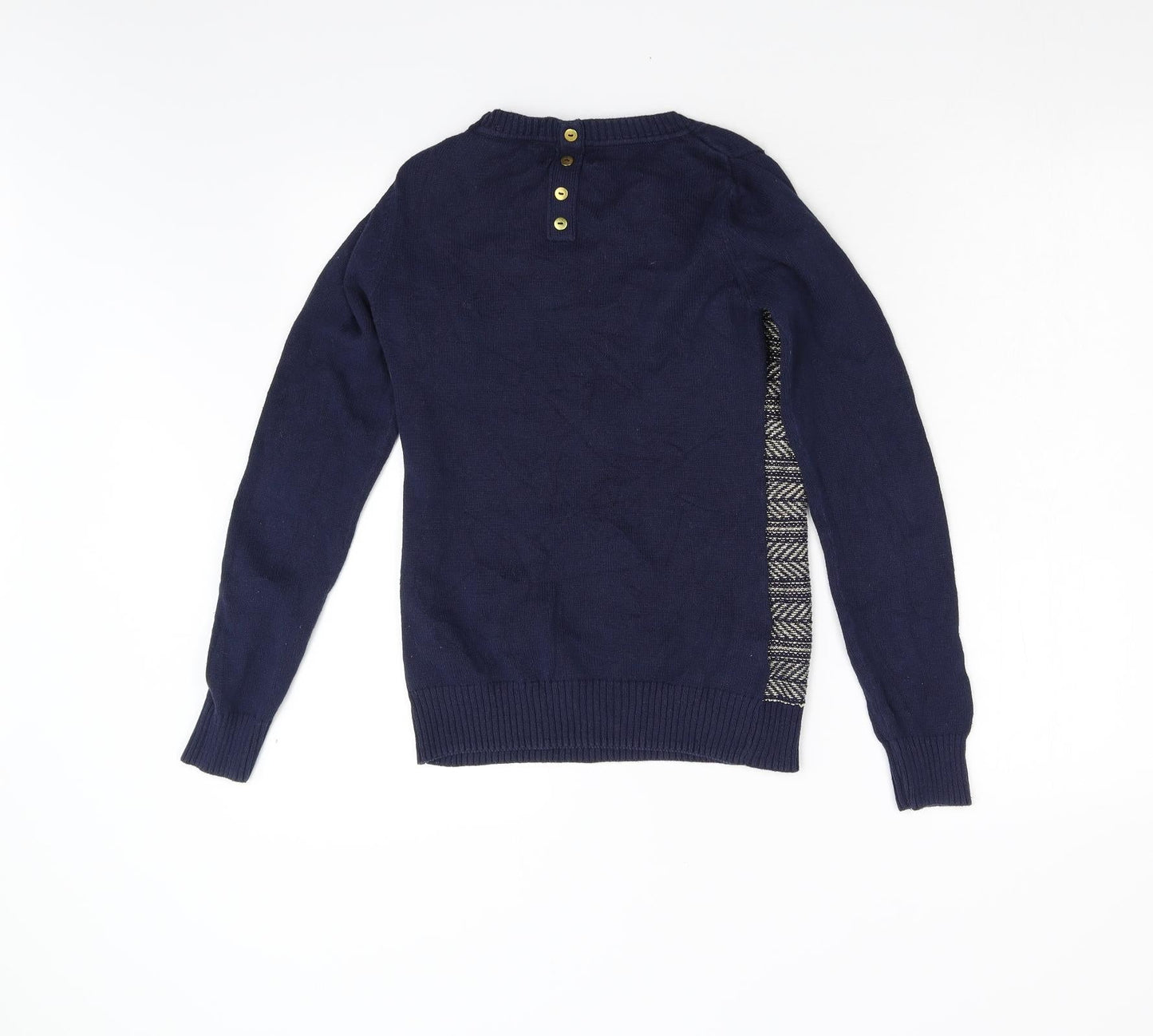 NEXT Womens Blue  Knit Pullover Jumper Size 6