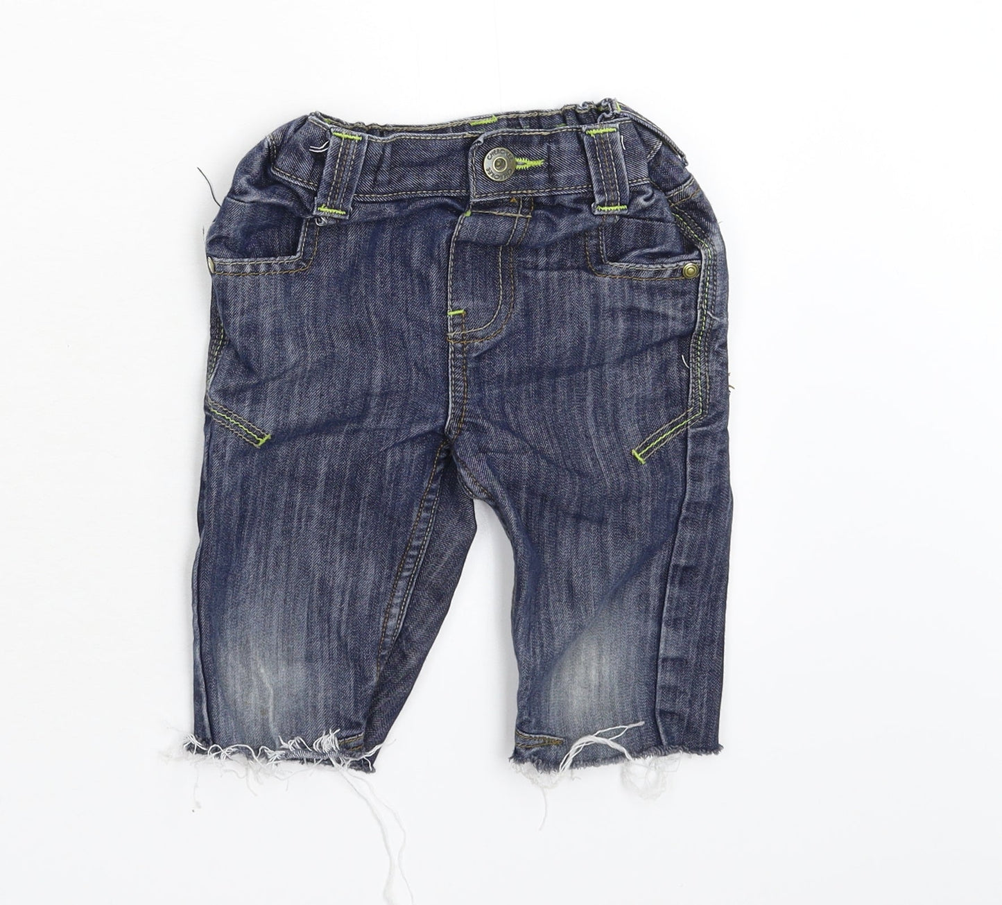 Cherokee Boys Blue  Denim Bermuda Shorts Size 4-5 Years