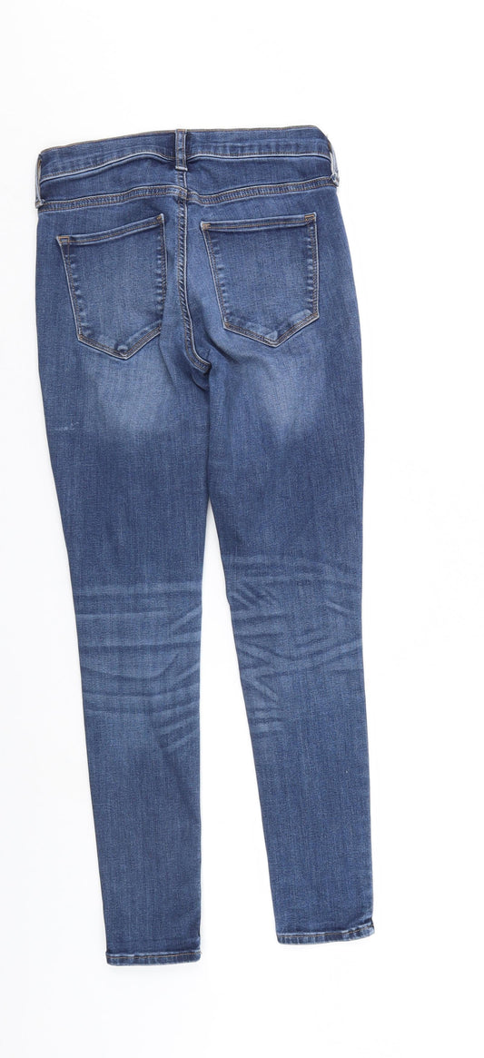 Gap Womens Blue  Denim Skinny Jeans Size 26 in L27 in