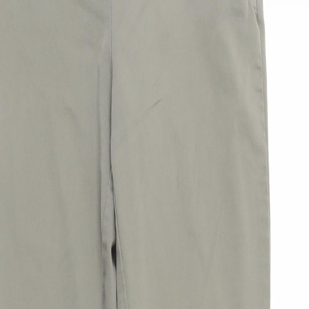 H&M Womens Green   Trousers  Size 8 L25 in