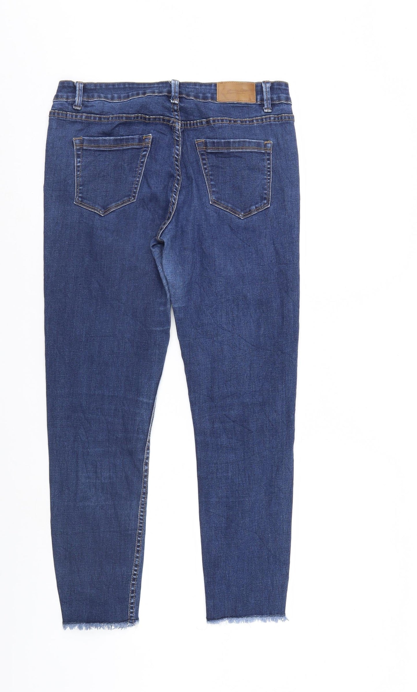 Diverse Womens Blue  Denim Straight Jeans Size 12 L27 in