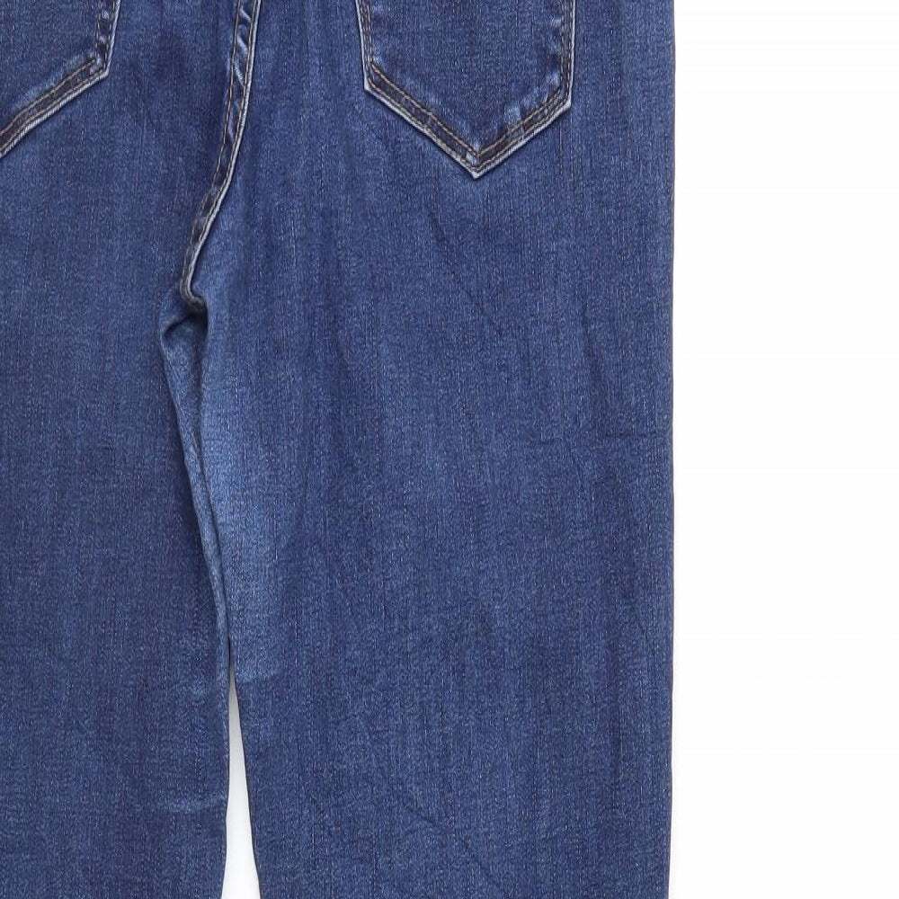 Diverse Womens Blue  Denim Straight Jeans Size 12 L27 in