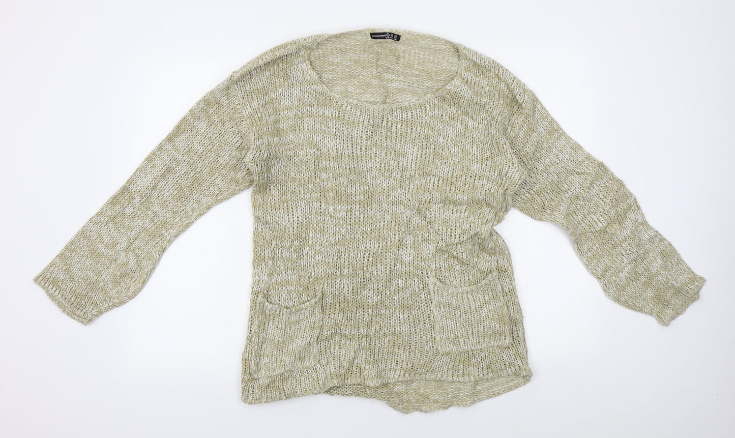Atmosphere Womens Beige   Pullover Jumper Size 16