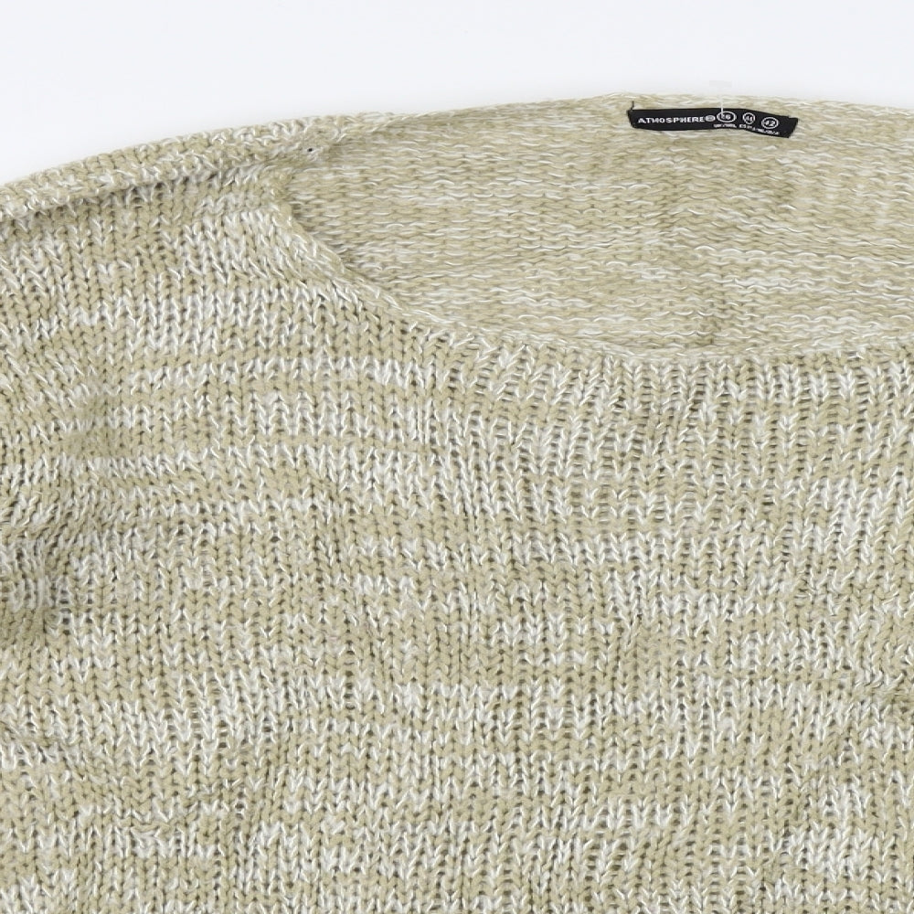 Atmosphere Womens Beige   Pullover Jumper Size 16