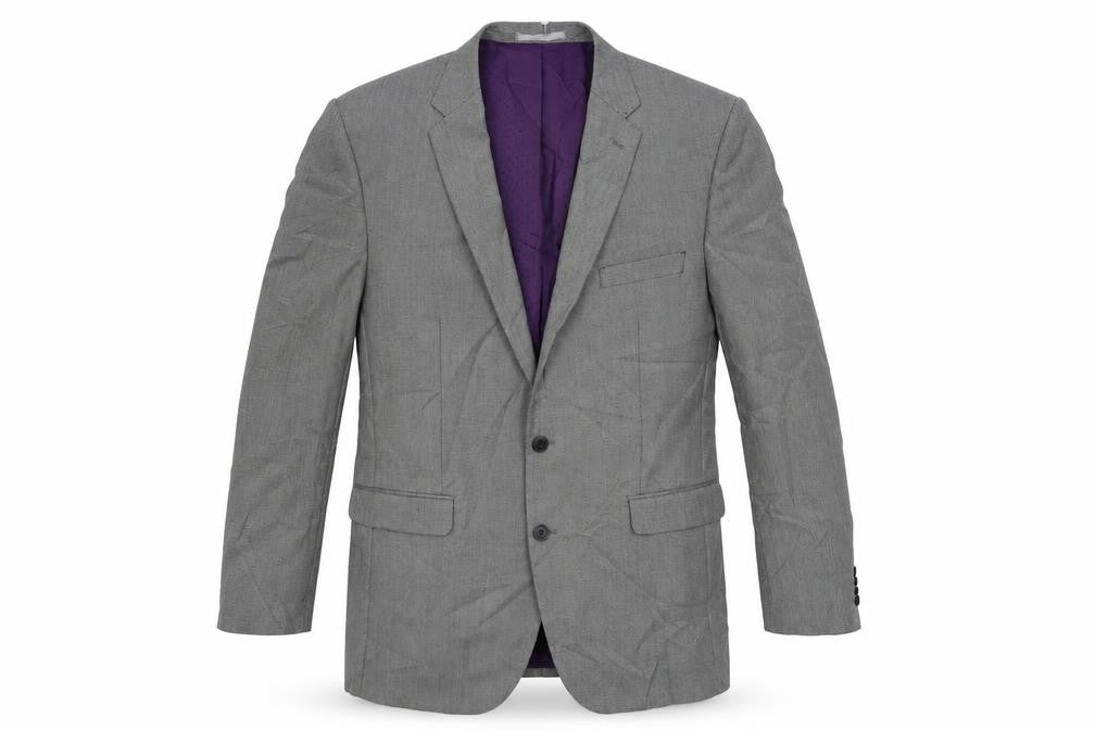 Matalan Mens Grey Check  Jacket Blazer Size 44