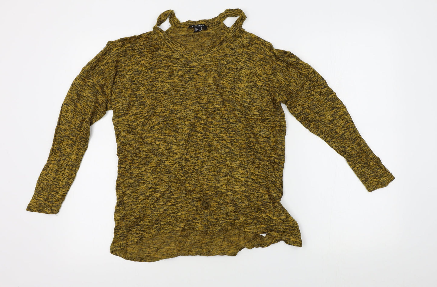 New Look Womens Yellow   Pullover Jumper Size S