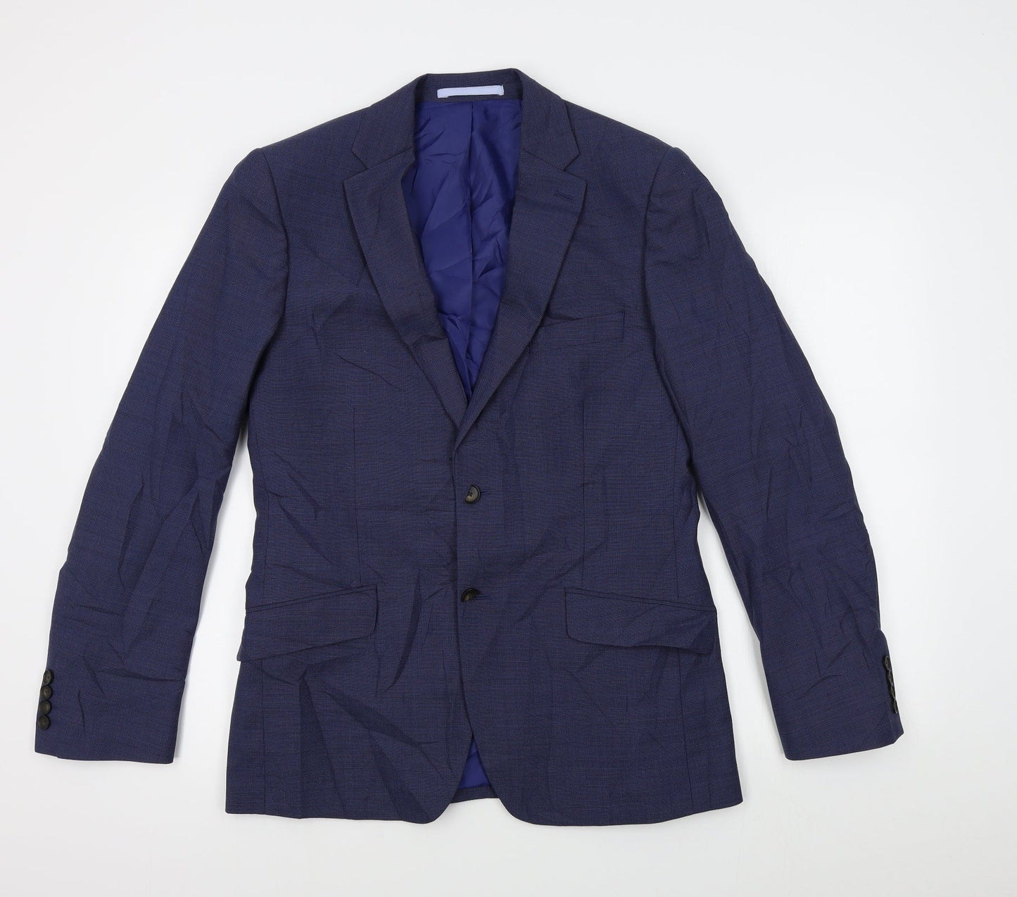M&S Mens Blue   Jacket Blazer