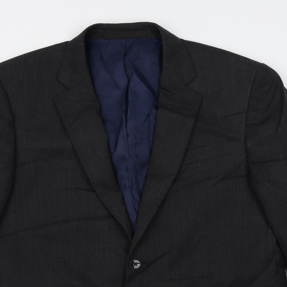 John Lewis Mens Grey   Jacket Blazer Size 42