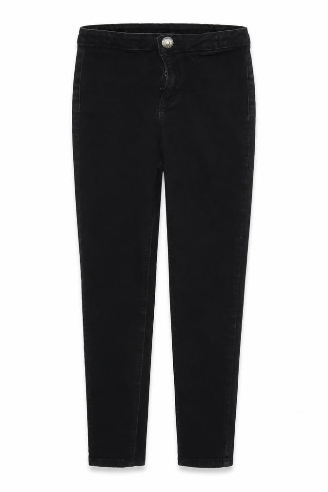 Candy Couture Girls Black  Denim Skinny Jeans Size 12 Years
