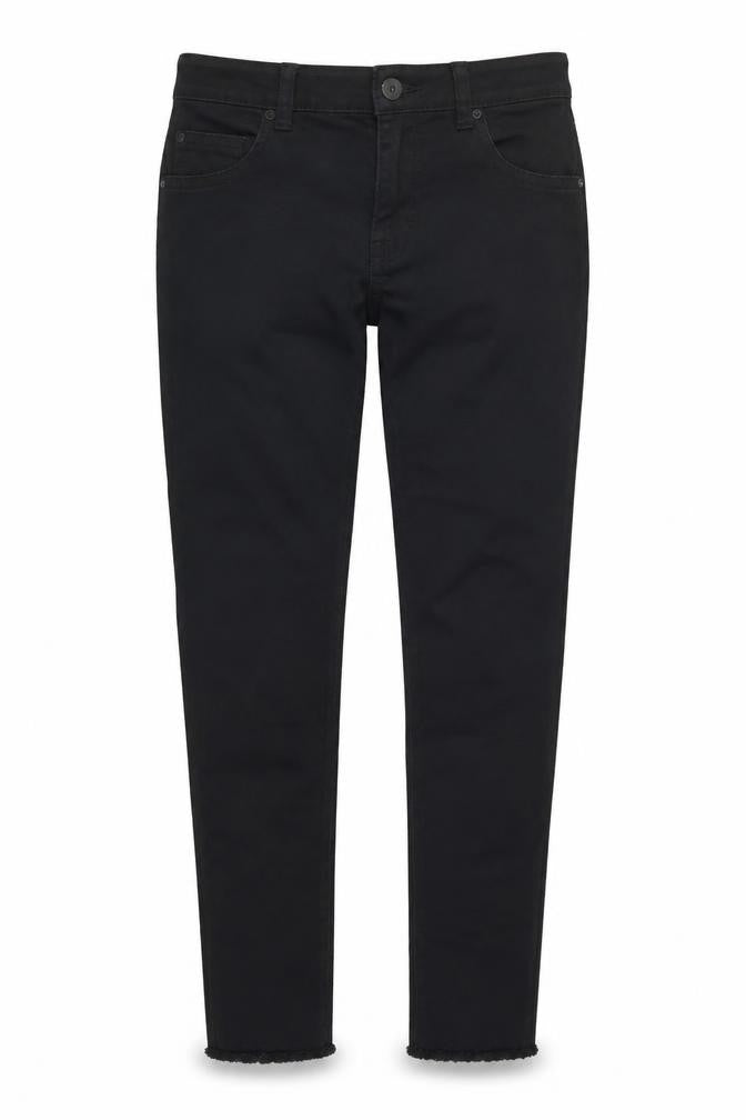 Denim Co Girls Black  Denim Skinny Jeans Size 11-12 Years - Distressed Look
