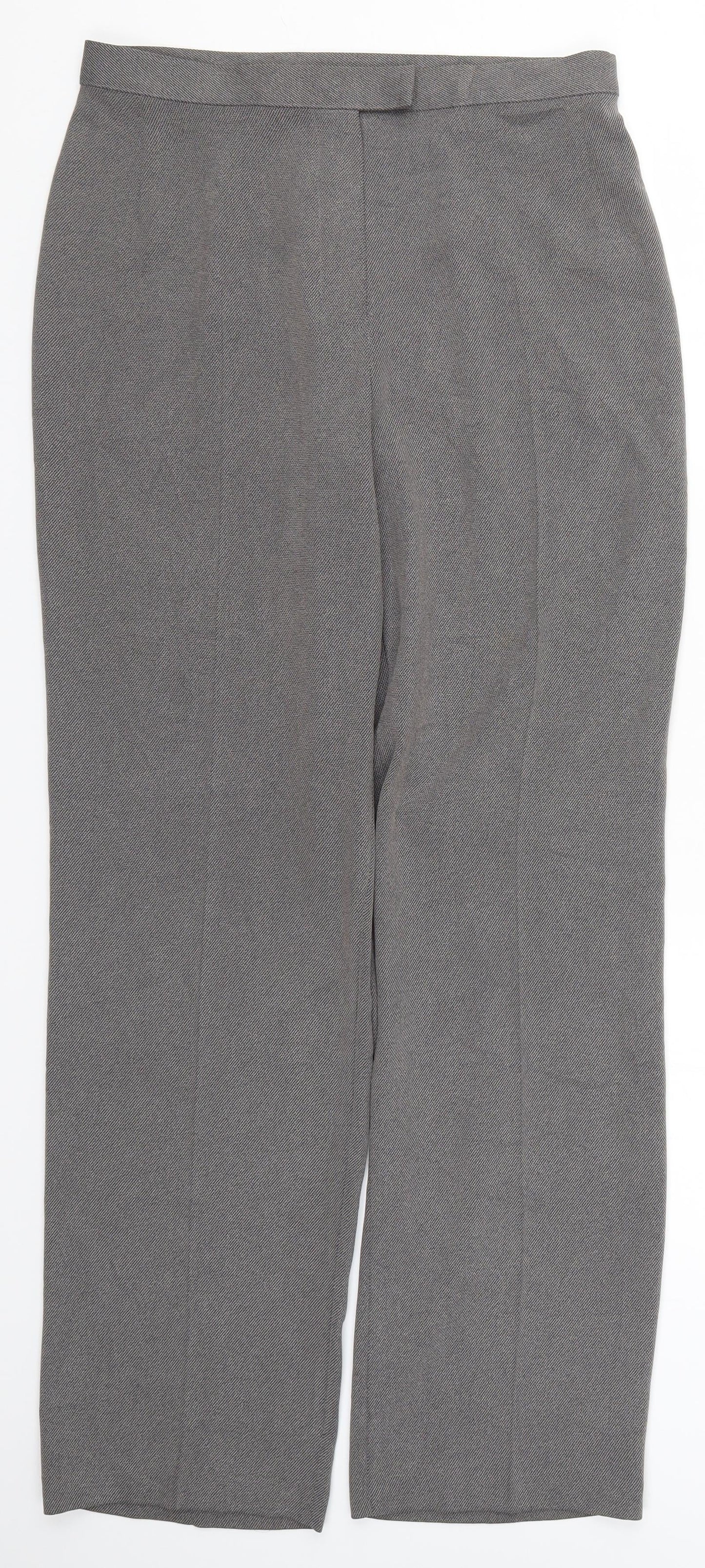 Marks and Spencer Womens Grey   Trousers  Size 30 in L29.5 in
