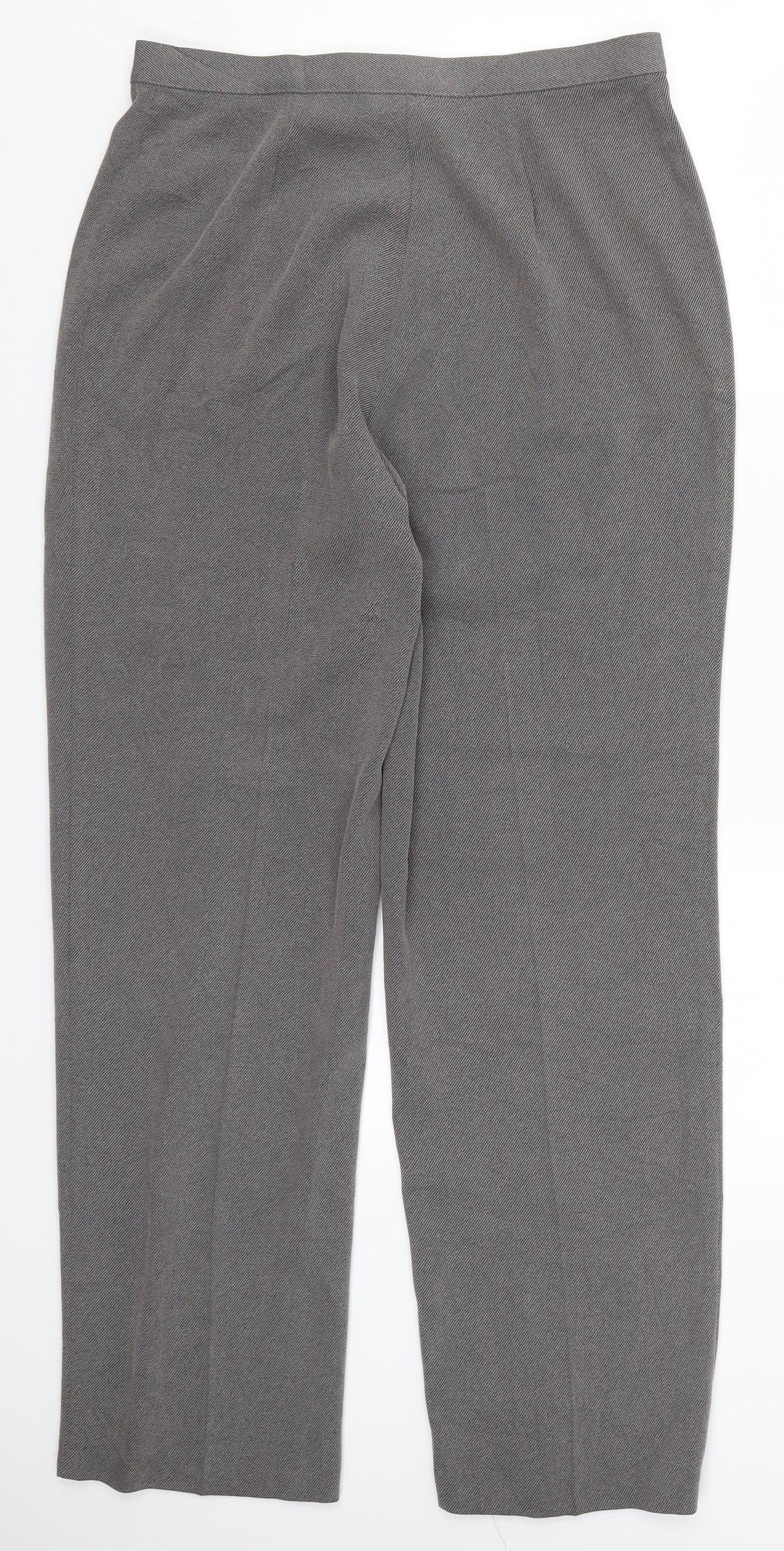 Marks and Spencer Womens Grey   Trousers  Size 30 in L29.5 in