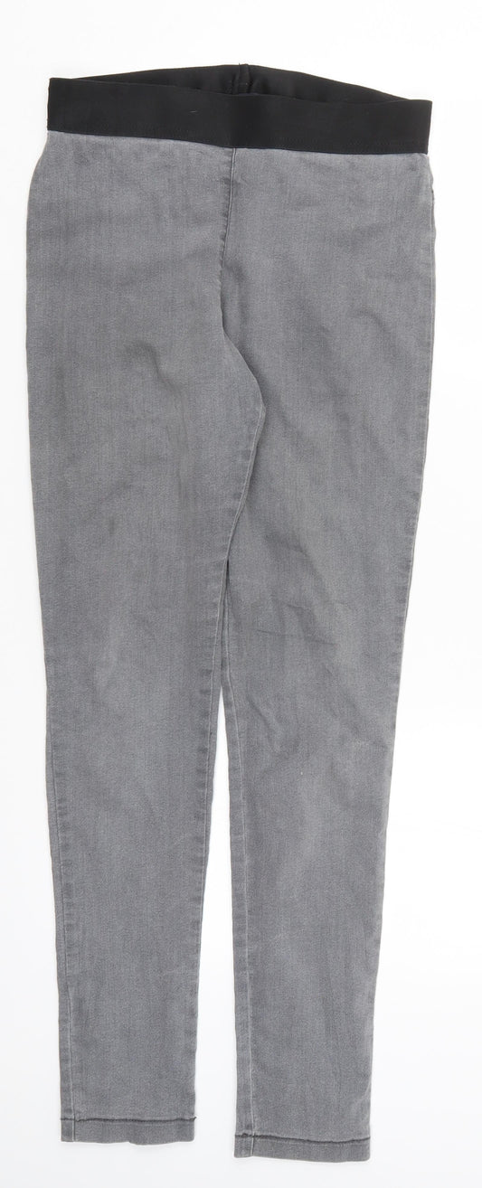 Marks and Spencer Womens Grey  Denim Jegging Jeans Size 30 in L29 in