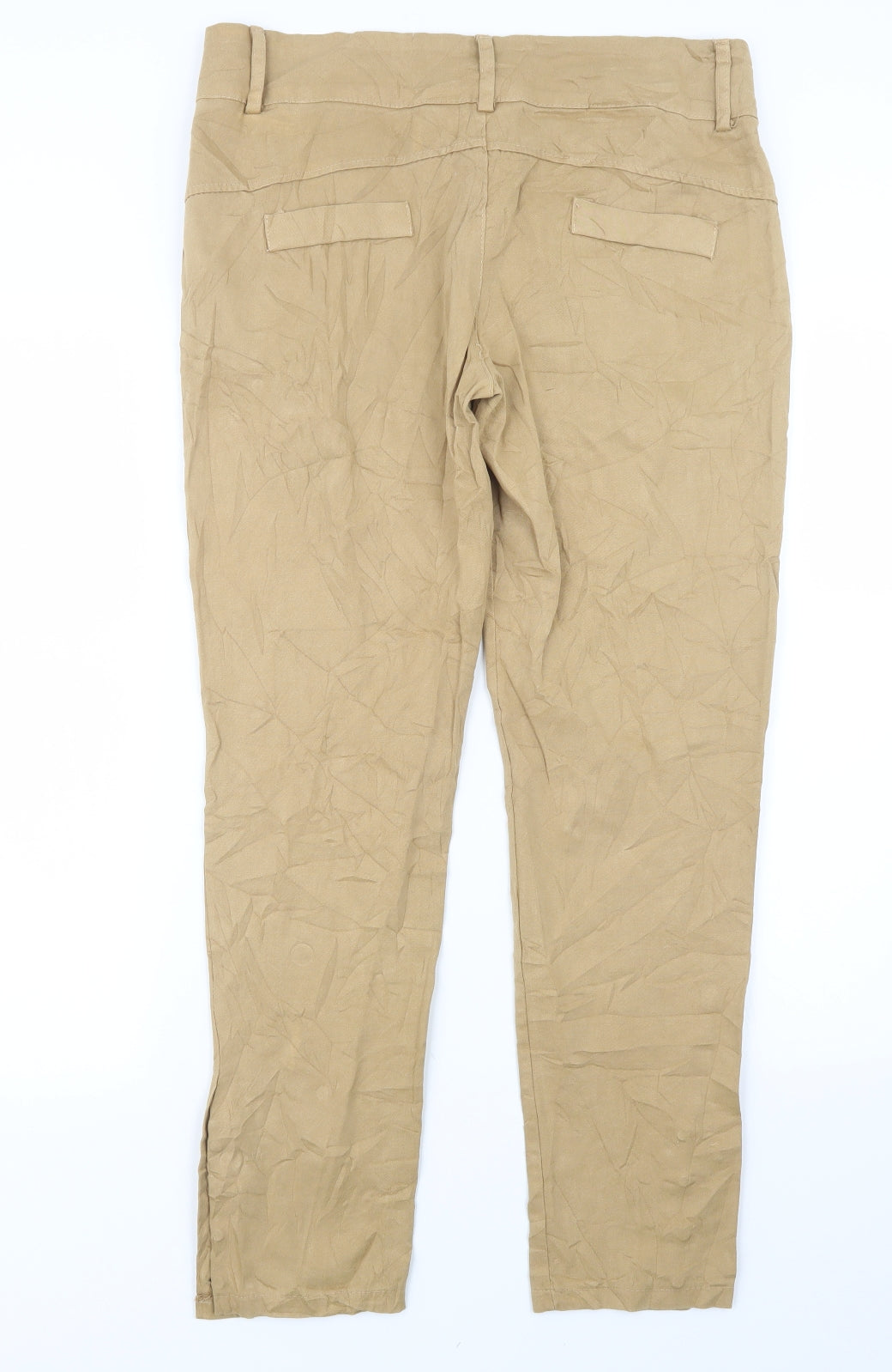 Preworn Womens Beige   Trousers  Size 33 in L28 in