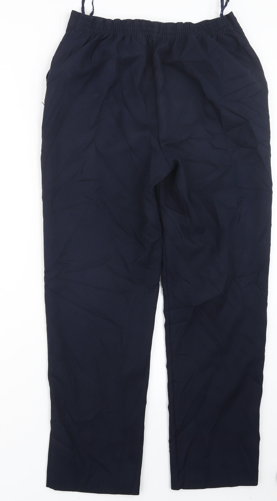 Papaya Womens Blue   Trousers  Size 10 L27.5 in
