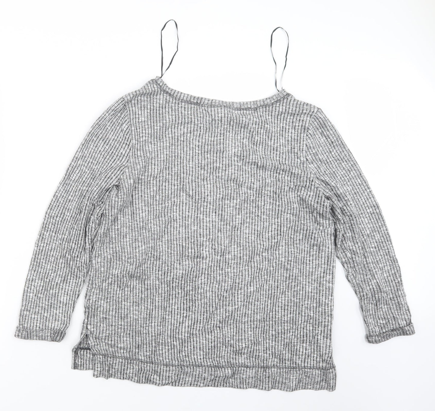 H&M Womens Grey   Pullover Jumper Size M