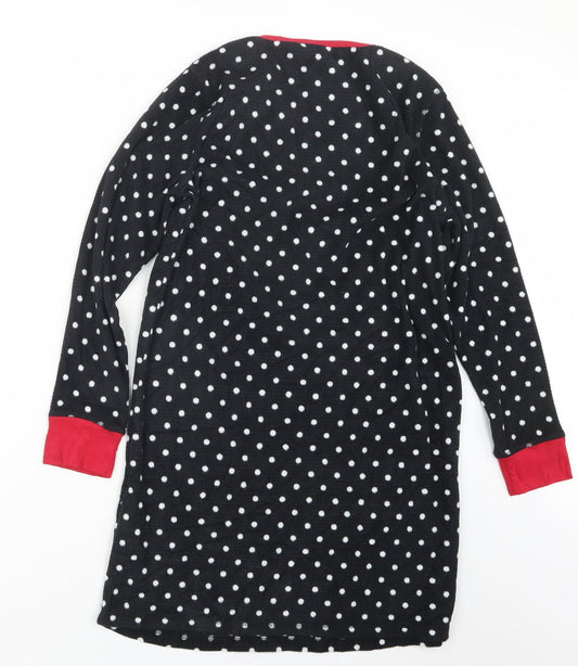 Charter Club Womens Black Polka Dot  Top One Piece Size S