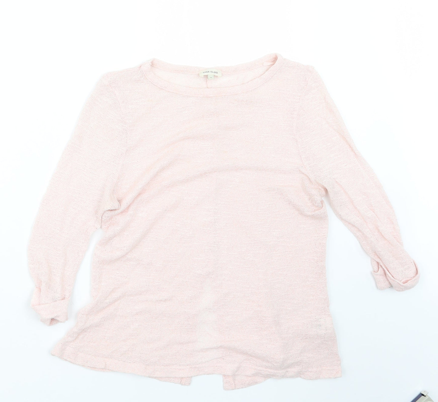 River Island Womens Pink   Pullover Jumper Size 8