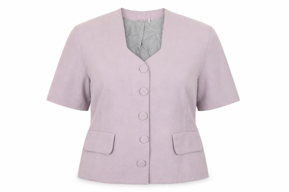 Classics Womens Purple   Jacket Blazer Size 14