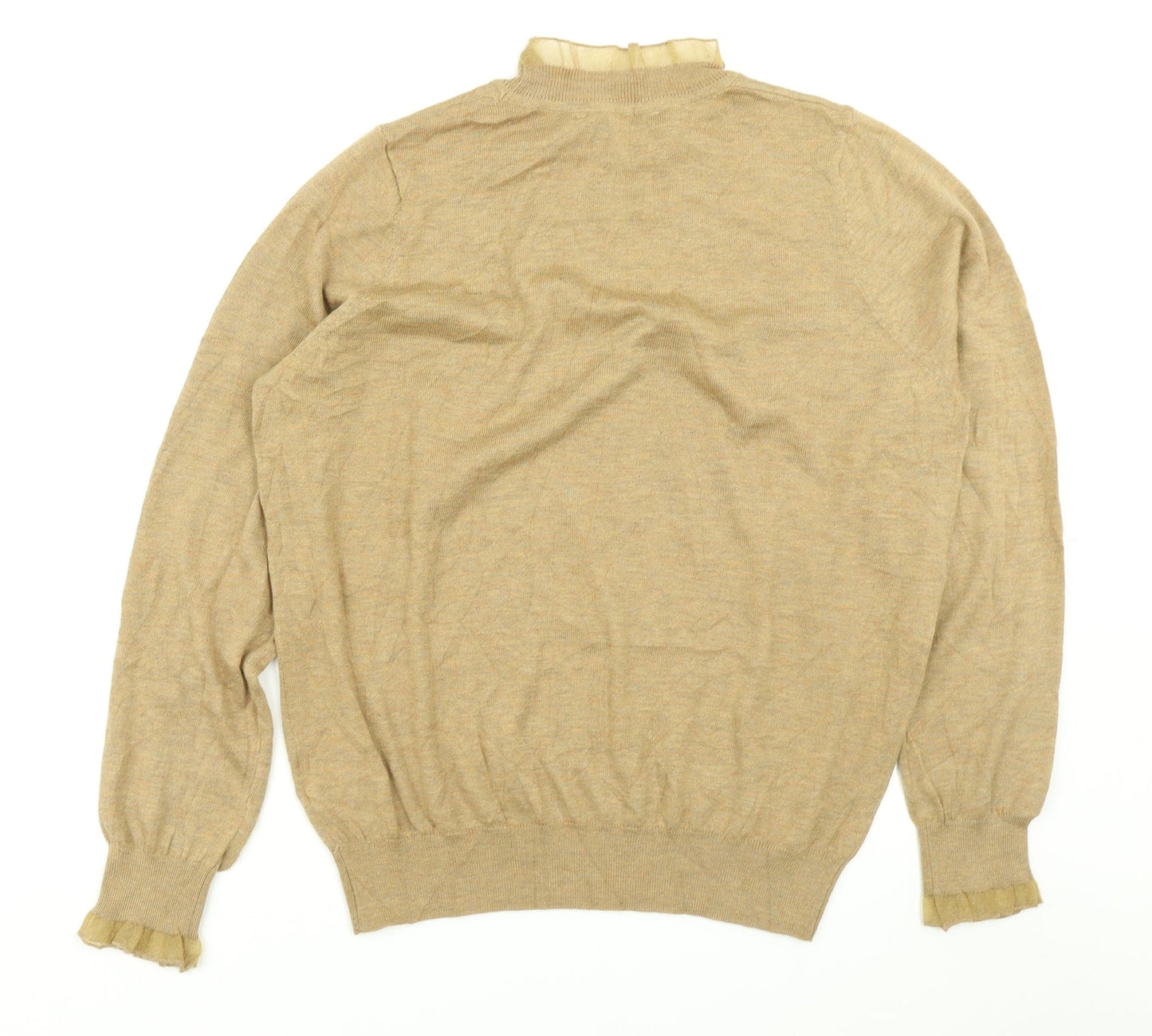 NEXT Womens Brown  Knit Pullover Jumper Size M