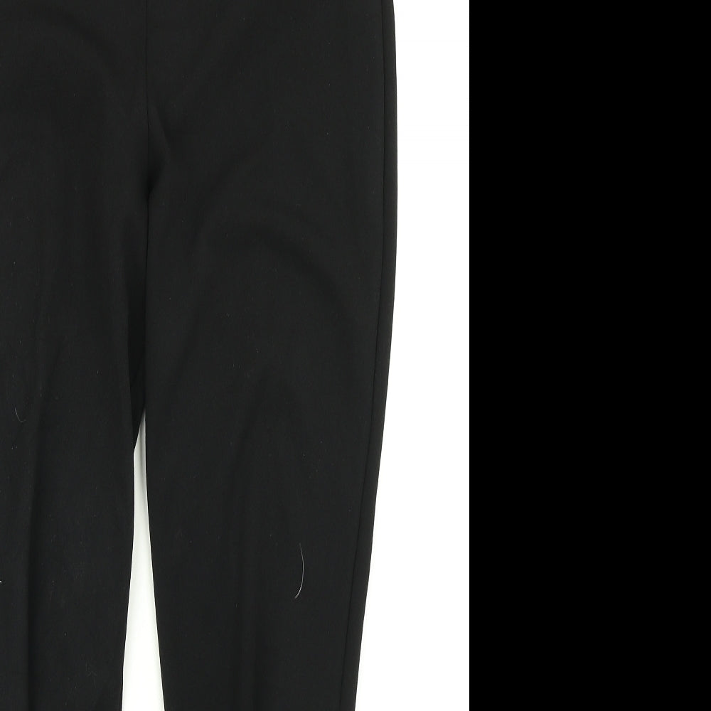 Boohoo Womens Black   Dress Pants Trousers Size 10 L25 in