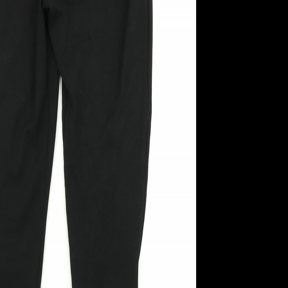 Boohoo Womens Black   Dress Pants Trousers Size 10 L25 in