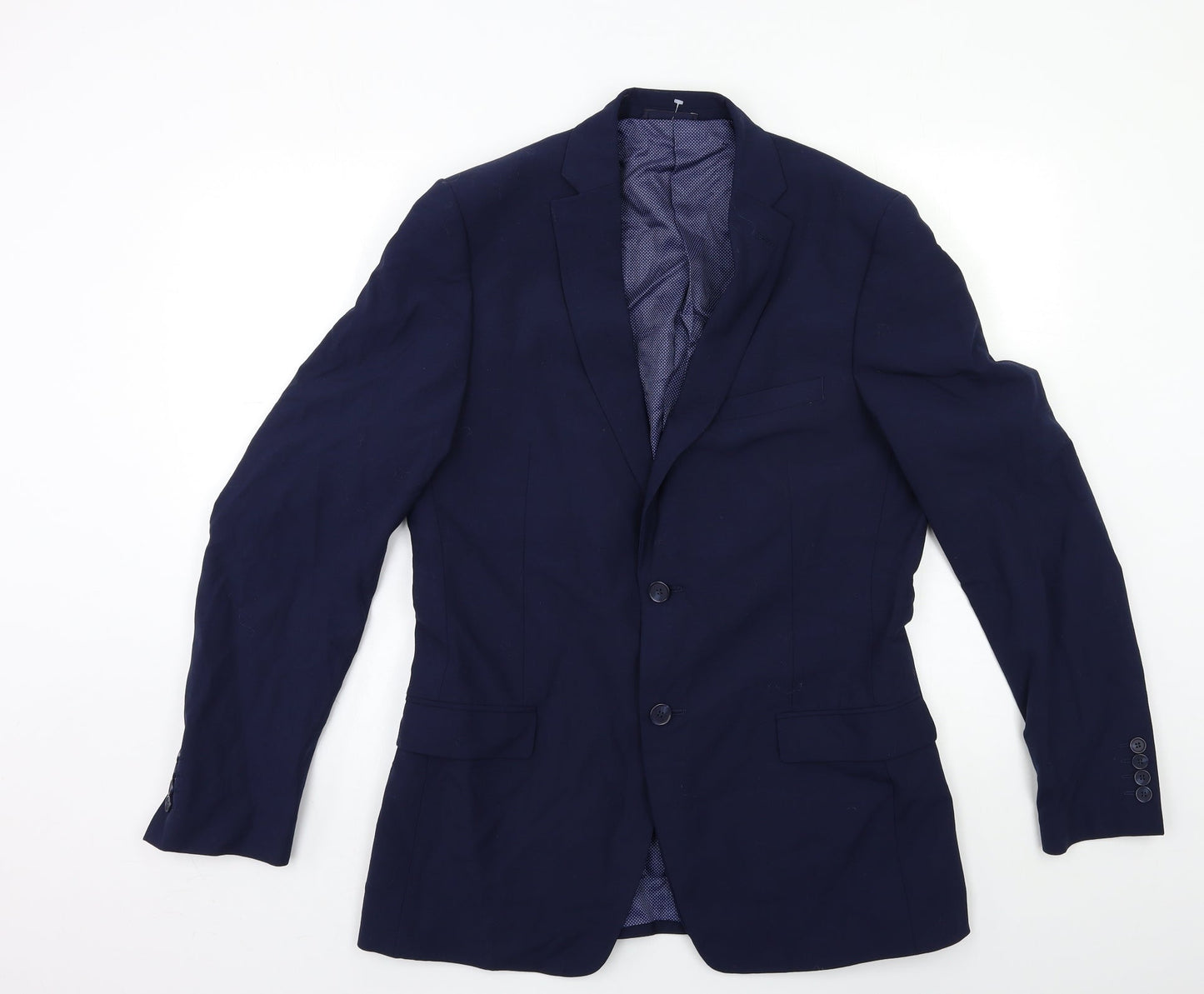 Marks and Spencer Mens Blue   Jacket Suit Jacket Size 40