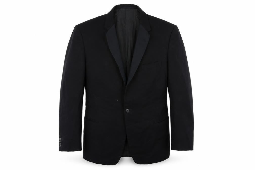Preworn Mens Black   Jacket Suit Jacket Size 40