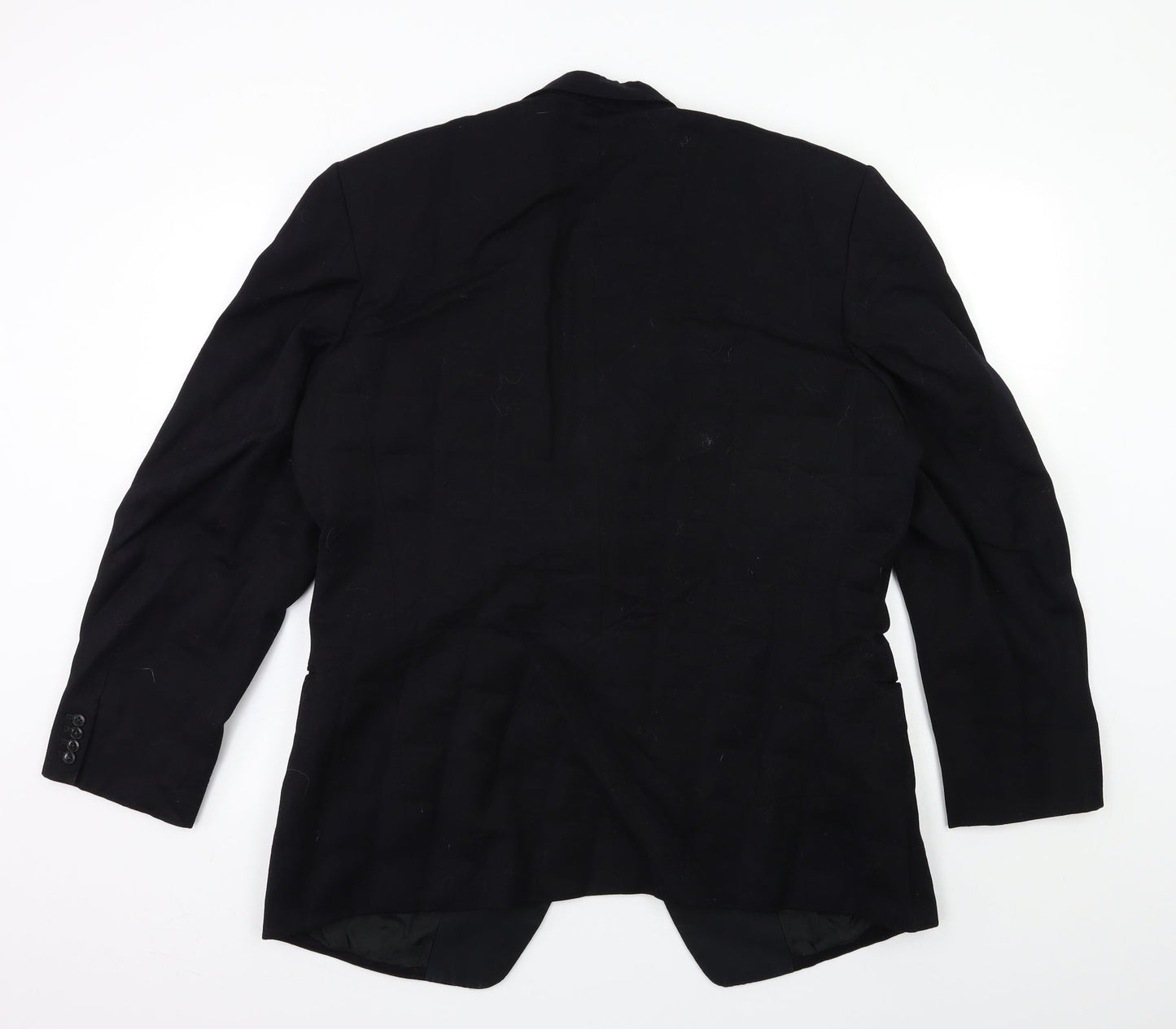 Preworn Mens Black   Jacket Suit Jacket Size 40