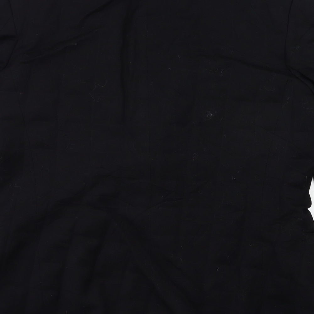 Preworn Mens Black   Jacket Suit Jacket Size 40