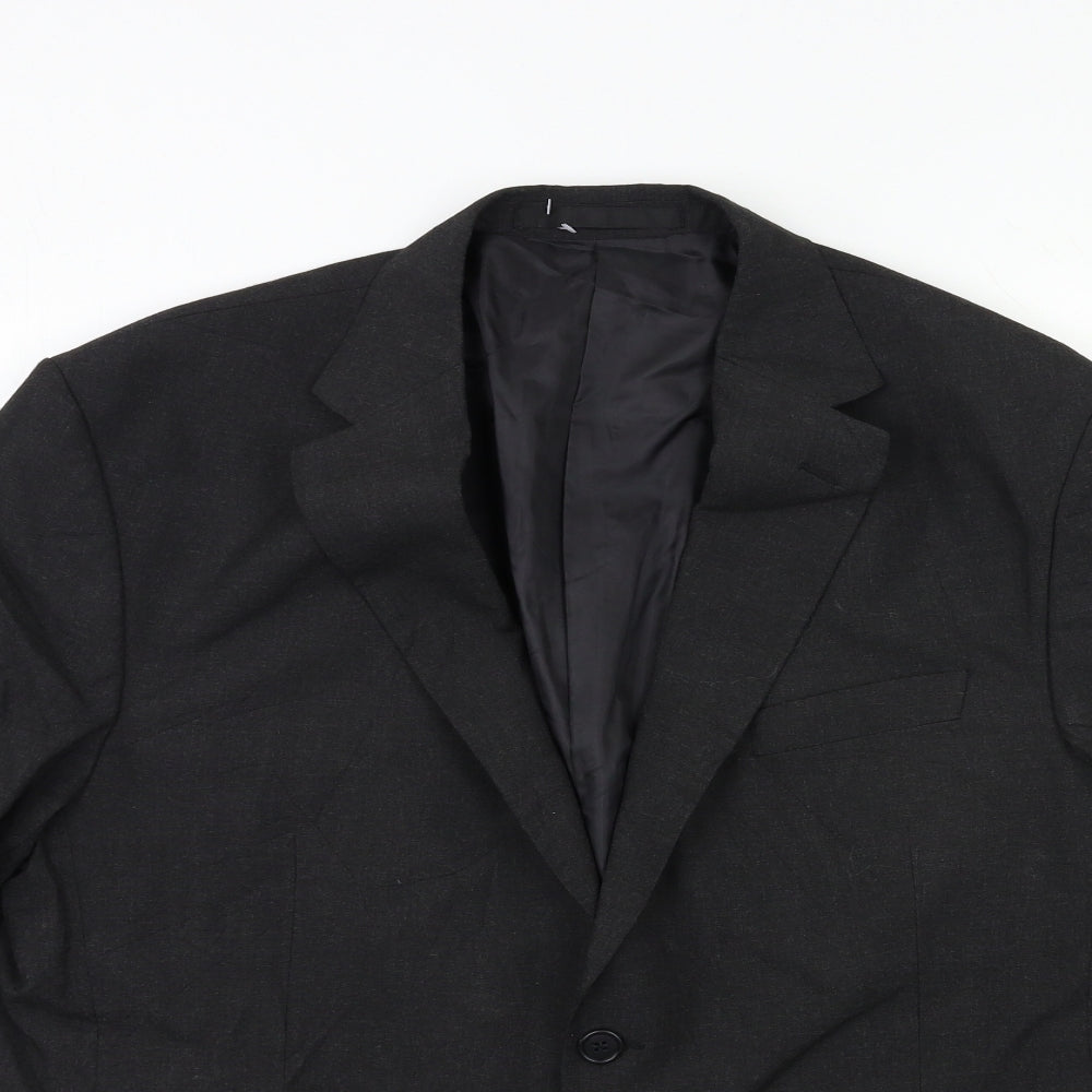 Marks and Spencer Mens Grey   Jacket Suit Jacket Size 42