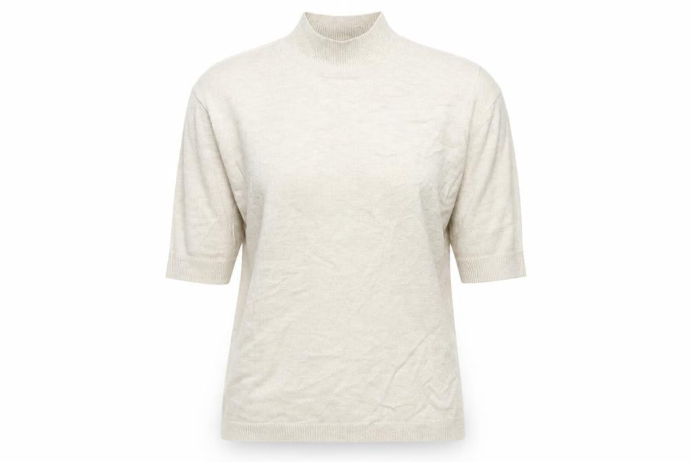TOM TAILOR Womens Beige  Knit Pullover Jumper Size XS