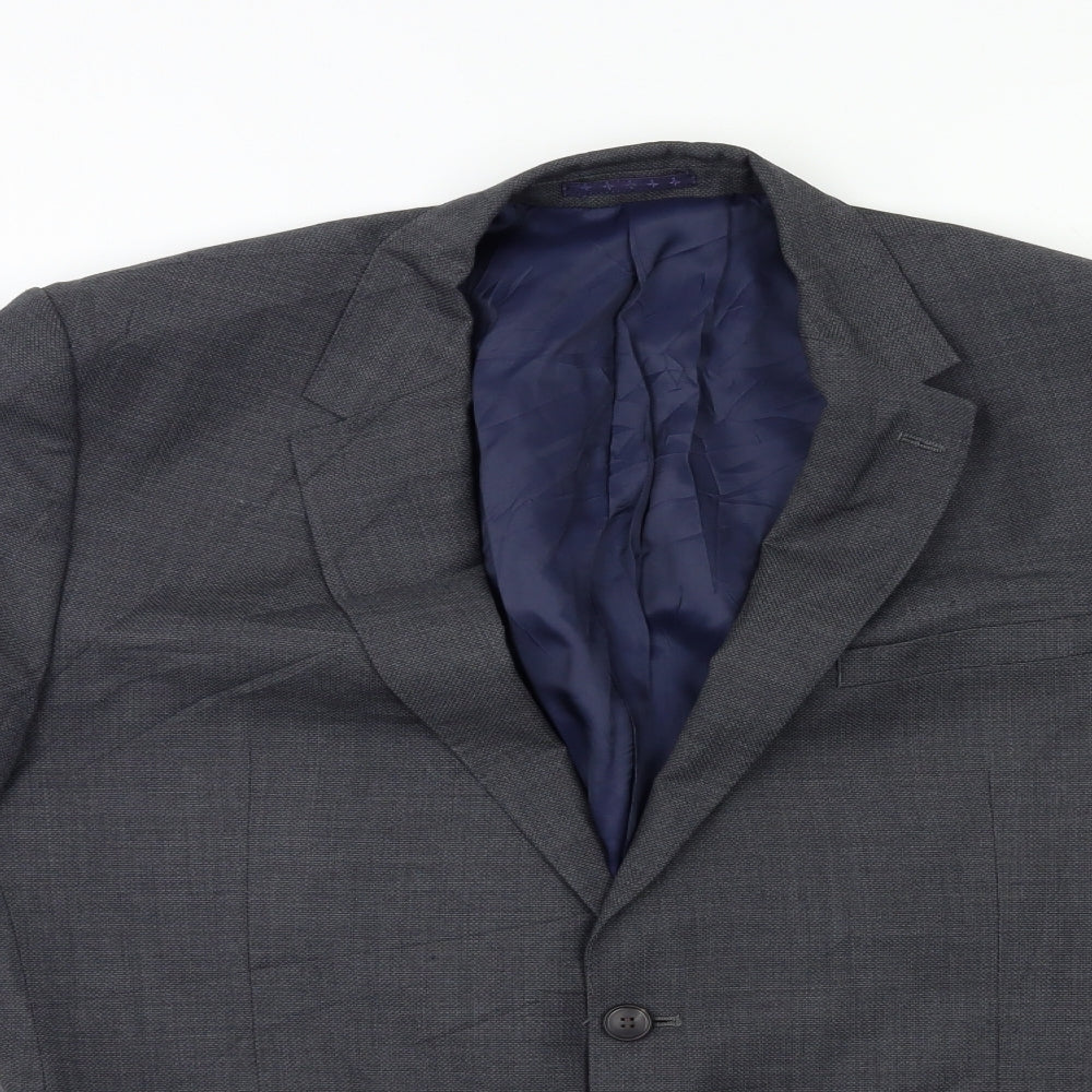 Marks and Spencer Mens Grey   Jacket Suit Jacket Size 44
