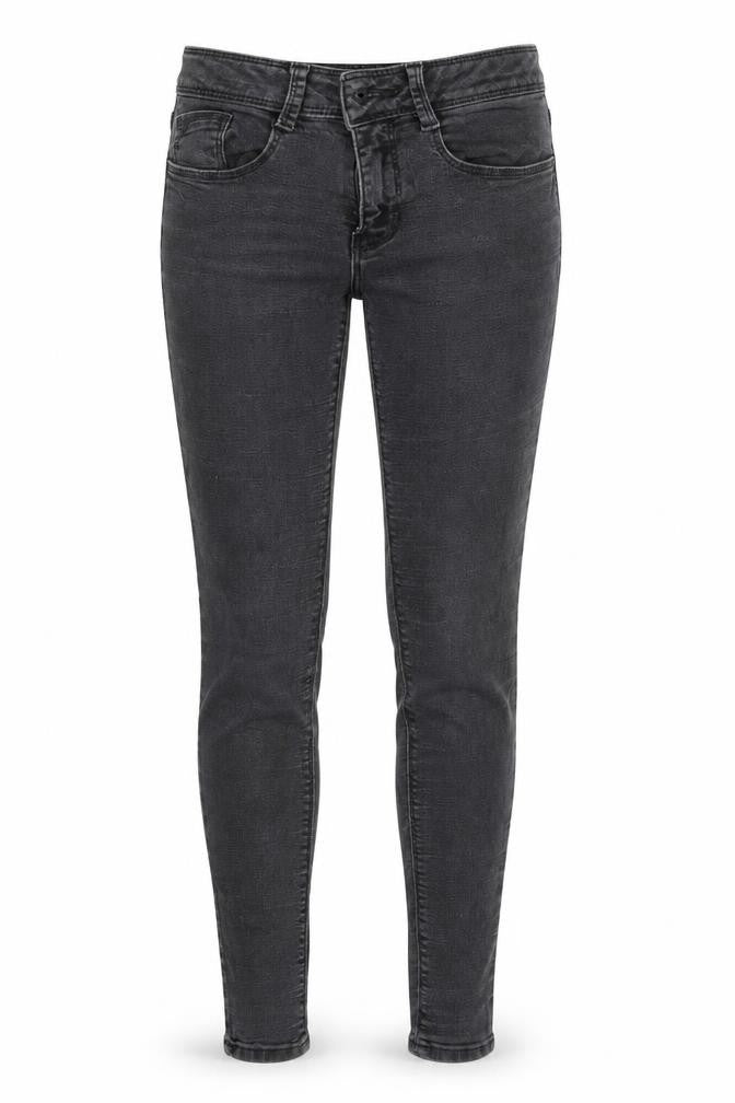 Dorothy Perkins Womens Grey  Denim Skinny Jeans Size 8 L27 in