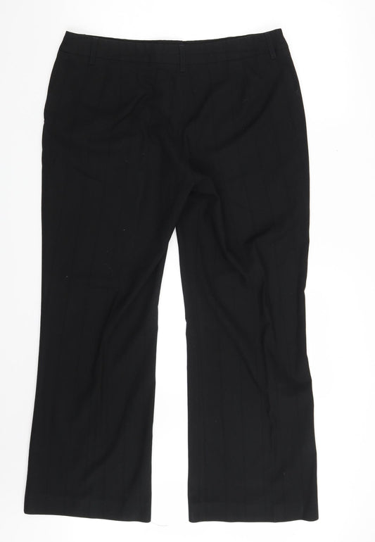 Ana Sousa Womens Black   Dress Pants Trousers Size 18 L29 in