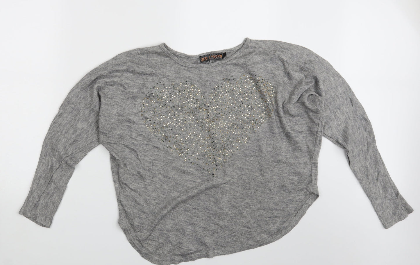 QED London Womens Grey   Pullover Jumper Size S