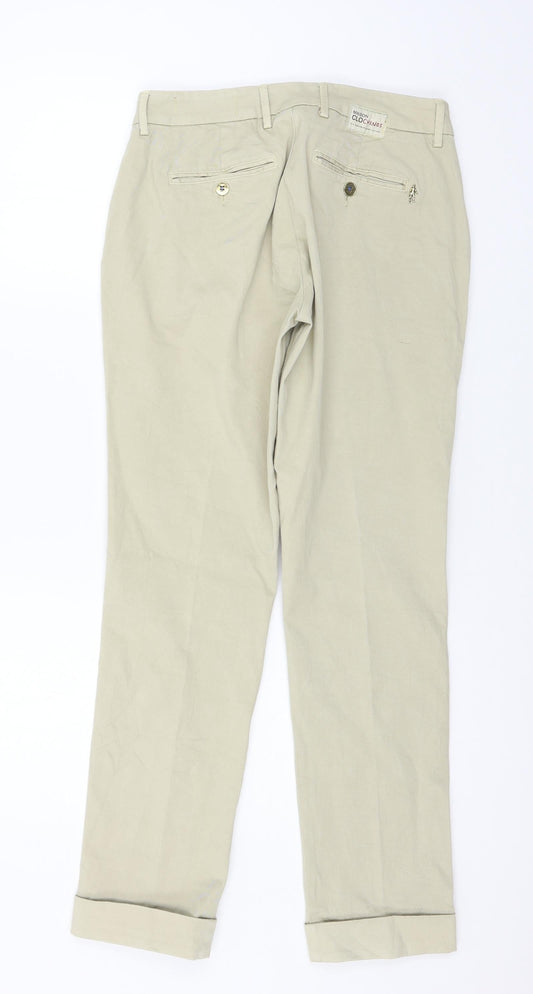 Maison Clochard Womens Beige   Trousers  Size 27 in L29 in