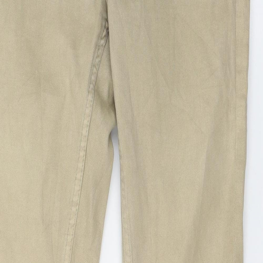 H&M Womens Beige  Denim Skinny Jeans Size 6 L29 in