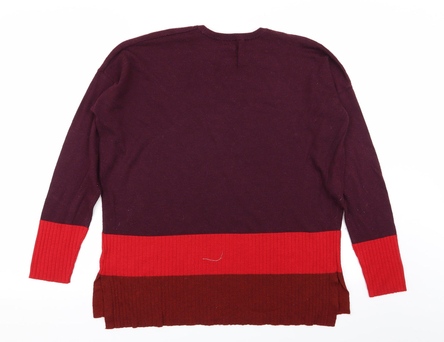 Warehouse Womens Multicoloured   Pullover Jumper Size 12